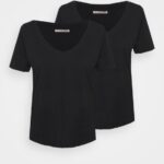 Z62T341 Women Anna Field Basic T-Shirt Black