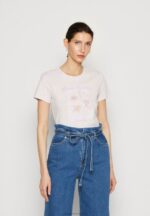 Z62T345 Women Anna Field Print T-Shirt Lilac