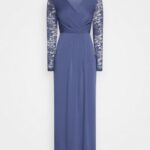 Z62T34 Women Anna Field Cocktail Dress Party Dress Blue