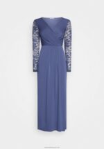 Z62T34 Women Anna Field Cocktail Dress Party Dress Blue