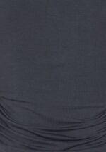 Z62T351 Women Anna Field Print T-Shirt Grey - Image 5