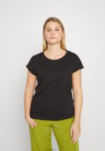 Z62T352 Women Anna Field 3 Pack Basic T-Shirt Dark Red/White/Black - Image 10