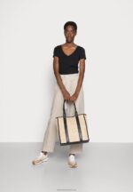 Z62T354 Women Anna Field 2 Pack Basic T-Shirt Black