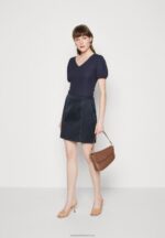 Z62T356 Women Anna Field Blouse Dark Blue - Image 2