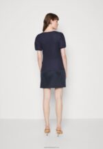 Z62T356 Women Anna Field Blouse Dark Blue - Image 3