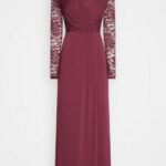 Z62T35 Women Anna Field Cocktail Dress Party Dress Purple