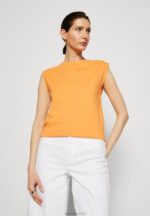 Z62T365 Women Anna Field Basic T-Shirt Orange - Image 4
