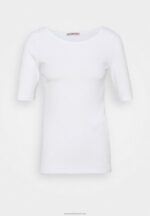 Z62T376 Women Anna Field Basic T-Shirt White