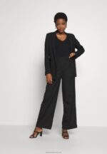 Z62T377 Women Anna Field Basic T-Shirt Black - Image 2