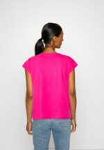 Z62T378 Women Anna Field Basic T-Shirt Pink - Image 3
