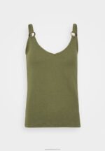 Z62T381 Women Anna Field Top Olive Night - Image 4