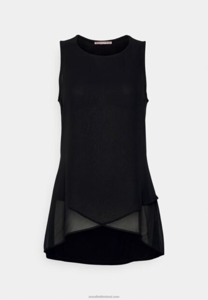 Z62T385 Women Anna Field Top Black