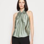 Z62T390 Women Anna Field Top Light Green