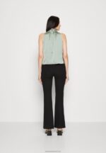 Z62T390 Women Anna Field Top Light Green - Image 3