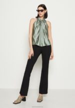 Z62T390 Women Anna Field Top Light Green - Image 4
