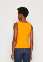 Z62T393 Women Anna Field Top Orange - Image 3