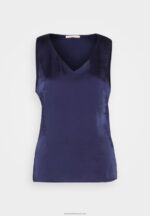 Z62T396 Women Anna Field Top Blue - Image 5
