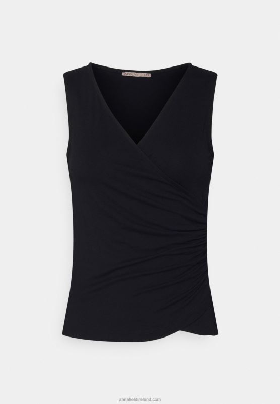 z62t398_women_anna_field_top_black.jpg Z62T398 Women Anna Field Top Black - Image 1