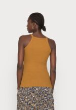 Z62T401 Women Anna Field 2 Pack Top Black/Khaki - Image 3
