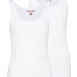 Z62T404 Women Anna Field 2 Pack Top White