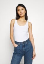 Z62T404 Women Anna Field 2 Pack Top White - Image 3
