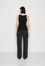 Z62T406 Women Anna Field Top Black - Image 3