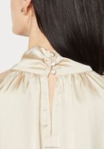 Z62T408 Women Anna Field Top Off-White - Image 6