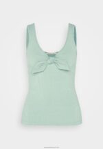 Z62T409 Women Anna Field Top Light Green - Image 5