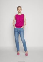 Z62T413 Women Anna Field Top Pink - Image 6