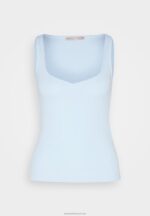 Z62T414 Women Anna Field Top Light Blue - Image 5