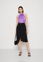 Z62T416 Women Anna Field Top Lilac - Image 2