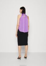 Z62T416 Women Anna Field Top Lilac - Image 3