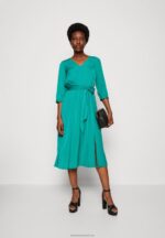 Z62T41 Women Anna Field Cocktail Dress Party Dress 602 Green - Image 2