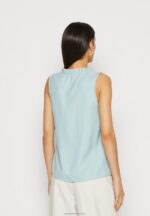 Z62T420 Women Anna Field Top Light Green - Image 3