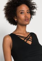 Z62T423 Women Anna Field Top Black - Image 5