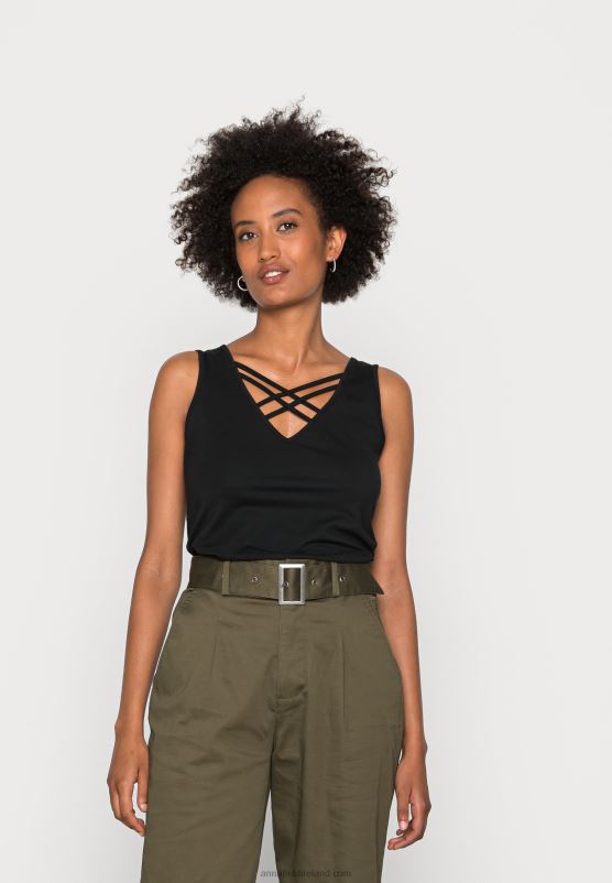 z62t423_women_anna_field_top_black.jpg Z62T423 Women Anna Field Top Black - Image 1