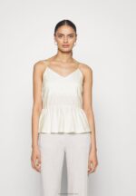 Z62T427 Women Anna Field 2 Pack Top Black/White - Image 4