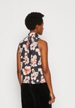 Z62T428 Women Anna Field Top Black/Pink - Image 3
