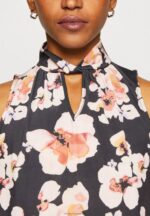 Z62T428 Women Anna Field Top Black/Pink - Image 6