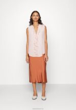 Z62T429 Women Anna Field Top Pink - Image 2