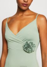 Z62T42 Women Anna Field Jersey Dress Green - Image 6