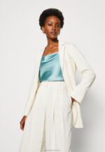 Z62T432 Women Anna Field Top Light Blue - Image 4