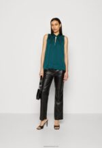 Z62T433 Women Anna Field Top Green - Image 2