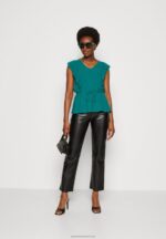 Z62T436 Women Anna Field Top Green - Image 2