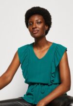 Z62T436 Women Anna Field Top Green - Image 4
