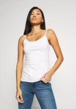 Z62T438 Women Anna Field 2 Pack Top White/Black - Image 2