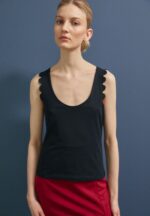 Z62T439 Women Anna Field Top Black