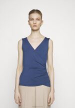 Z62T441 Women Anna Field Top Dark Blue - Image 4