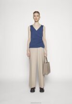 Z62T441 Women Anna Field Top Dark Blue - Image 6