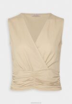 Z62T444 Women Anna Field Top Sand - Image 4